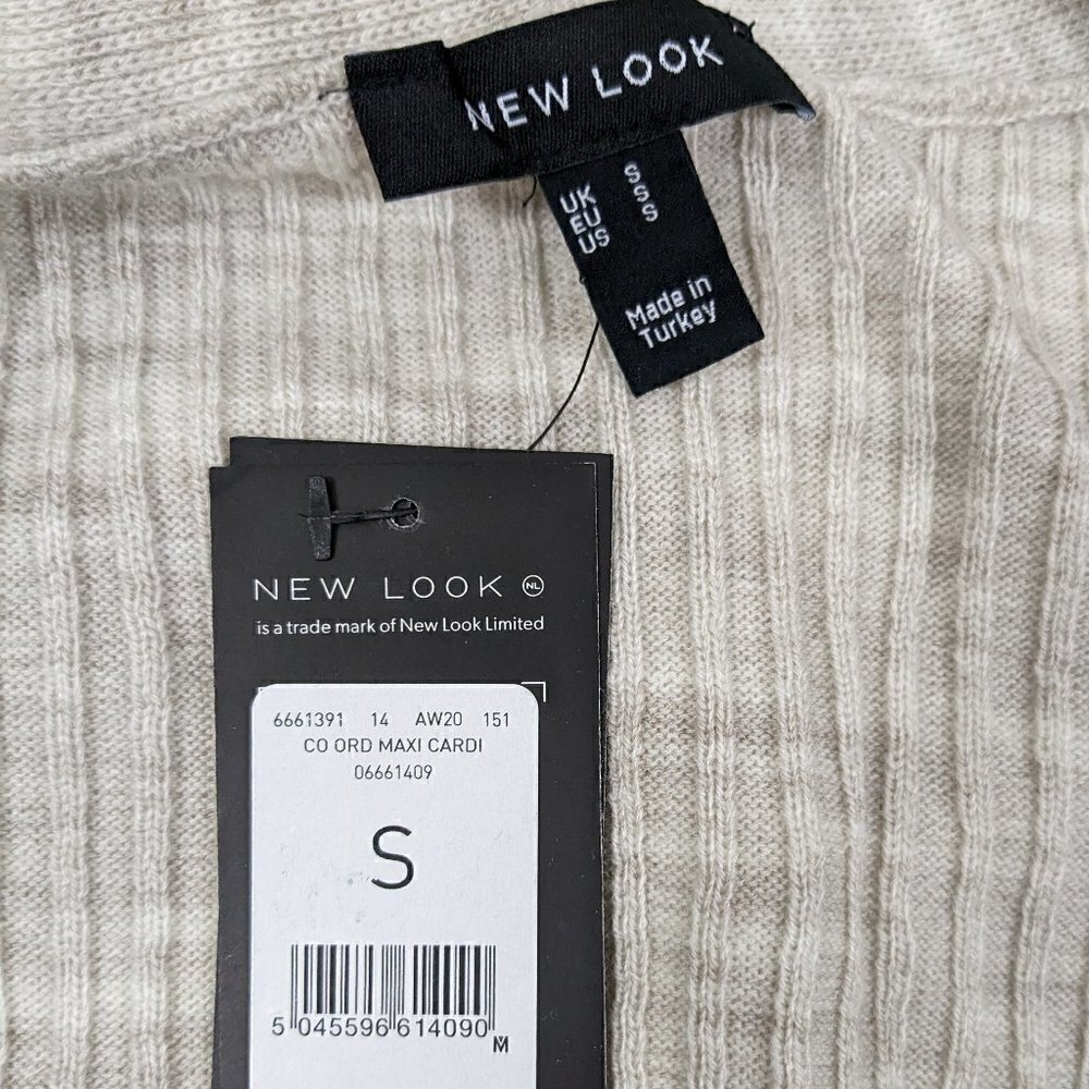 New Look Ribbed Duster Sweater - Picture 4 of 4